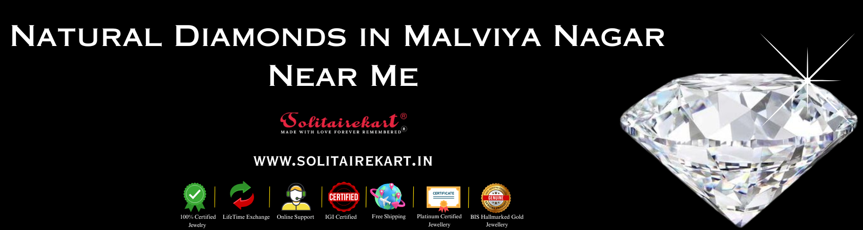 Discover the Finest Natural Diamonds in Malviya Nagar Near Me